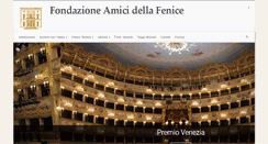 Desktop Screenshot of amicifenice.it